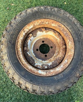 Ruota completa Piaggio Ape 4.00-8