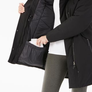 Parka de montaña y nieve impermeable Mujer Quechua NH500