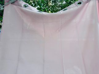 2 Tende Oxford tessuto rosa