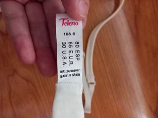 Conjunto sujetador y braga Teleno nuevo