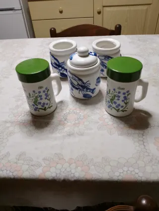 Set 4 Utensili Cucina Ceramica