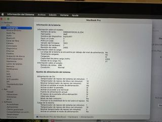 MacBook Pro A2159 año 2020 Touch Bar