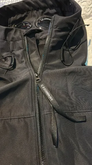 Chaqueta cortavientos C.P. Company Negra