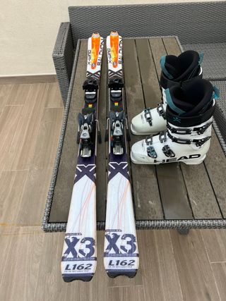 Pack Esquís Salomon X3 L162 + Botas Head