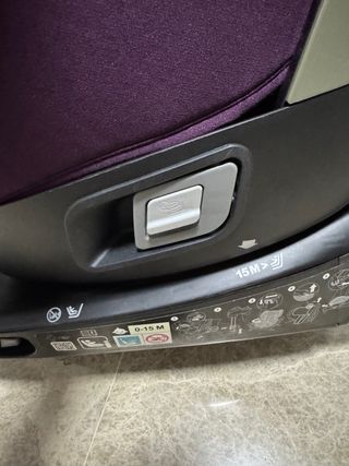 Silla coche Recaro Zero.1 Grupo 0+/1 Rosa y morado