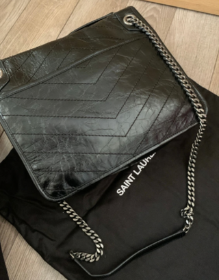 Bolso Saint Laurent Niki Negro