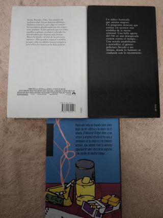 LOTE (II) DE 3 LIBROS Y NOVELAS