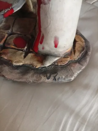 Statua Ceramica Capodimonte Dottore vintage