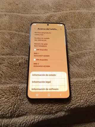 Samsung Galaxy S22, smartphone