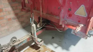 Remolque BEGUER para tractor con volquete