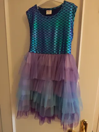 Disfraz Sirena Niña 6-8 Años