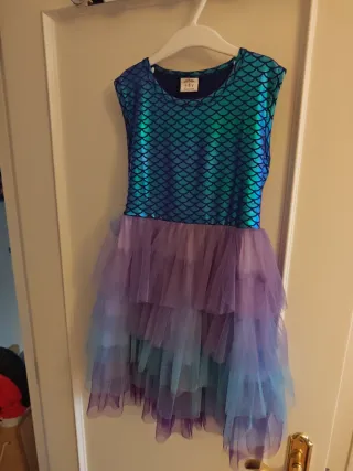 Disfraz Sirena Niña 6-8 Años