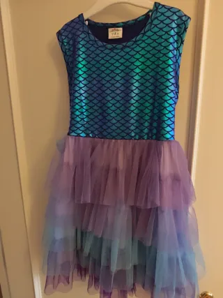 Disfraz Sirena Niña 6-8 Años