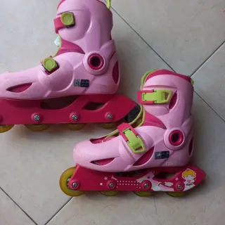Pattini bambina rosa 32-34