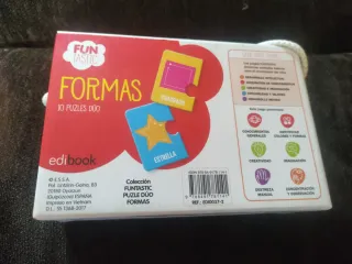 Puzzle Formas 10 Puzles Dúo Edubook