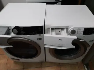 Pack Lavadora y Secadora AEG