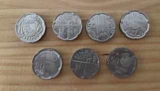 Monedas de España, pesetas