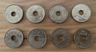 Monedas de España, pesetas