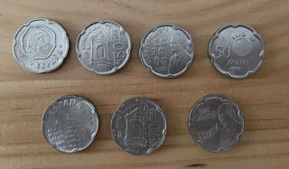 Monedas de España, pesetas