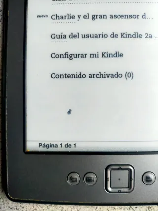 Ebook Kindle Grigio + Caricatore
