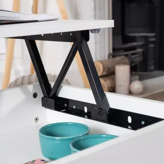 MESA BAJA ELEVABLE BLANCA HEDDA