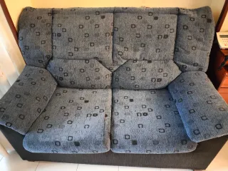 Juego de sofás de tela