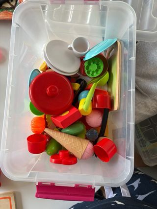 Cocinita de juguete infantil