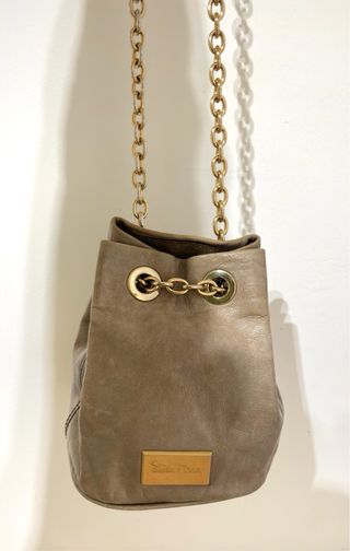 Bolso Saca Piel Bimba y Lola Marrón Dorado