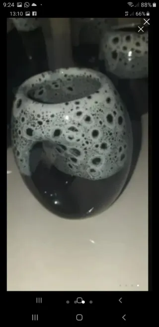 Licorera y chupitos esmaltados