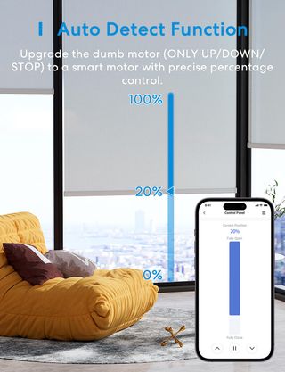 pack de 2 interruptores inteligente para cortinas