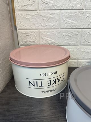 Juego de 3 moldes para tartas