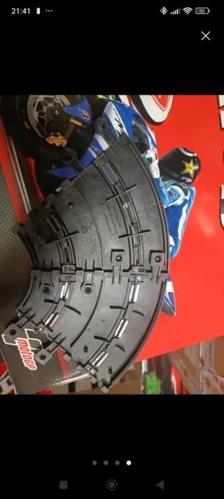 Pistas Scalextric 8+4+2 1/32 Negras Laureano