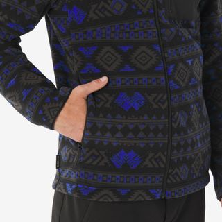 Chaqueta polar montaña y trekking bolsillo Hombre Quechua