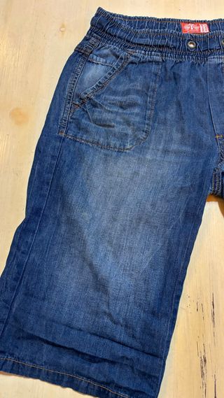 Pantalón vaquero corto azul