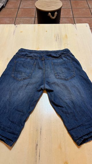 Pantalón vaquero corto azul