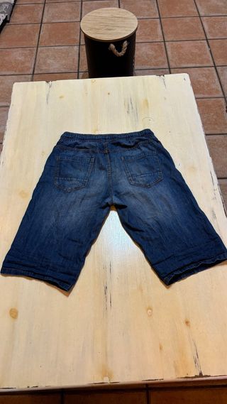Pantalón vaquero corto azul