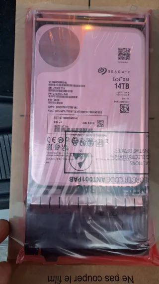 Disco Duro Seagate Exos X18 14TB