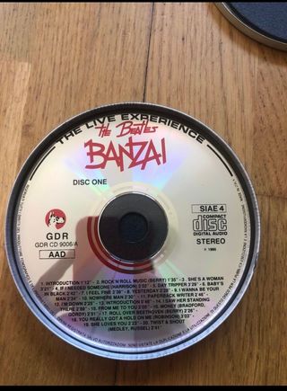 CD The Beatles Banzai