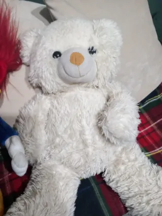 Peluche pajaro loco y Osito