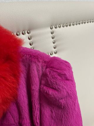 Cappotto Dolce & Gabbana rosa e rosso