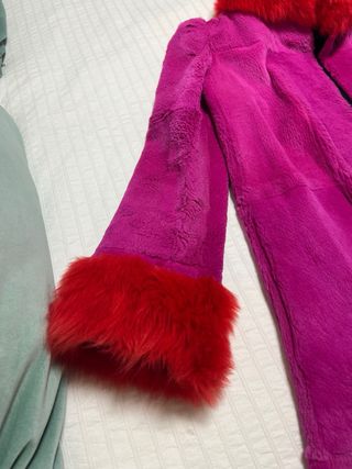 Cappotto Dolce & Gabbana rosa e rosso