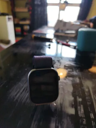 Apple Watch con correa bicolor