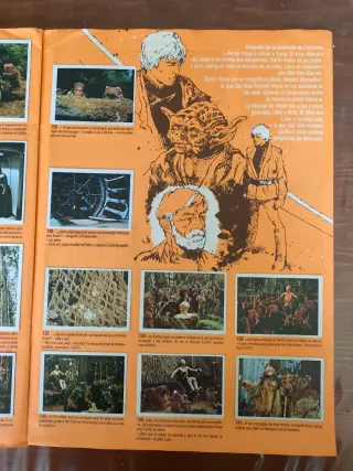 Album El Retorno del Jedi Completo.Muy buen estado