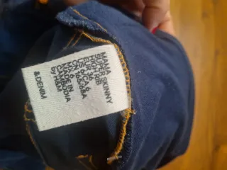 Pantalón premamá azul