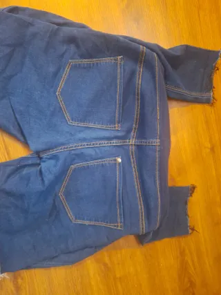 Pantalón premamá azul