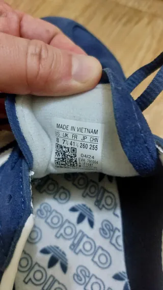 Zapatillas Adidas Spezial Talla 41.5 Azul