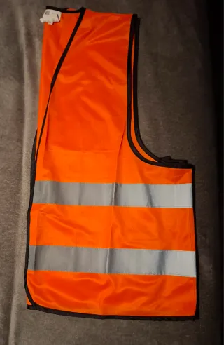 Chaleco reflectante naranja