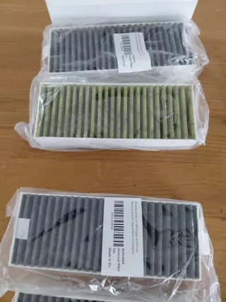 Pack 4 Filtros Carbón Activo Encimera