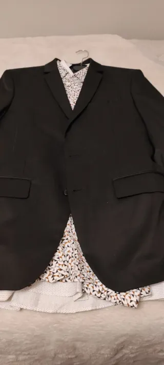 Traje Negro Zara Talla M