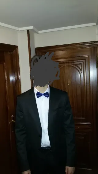 Traje Negro Zara Talla M